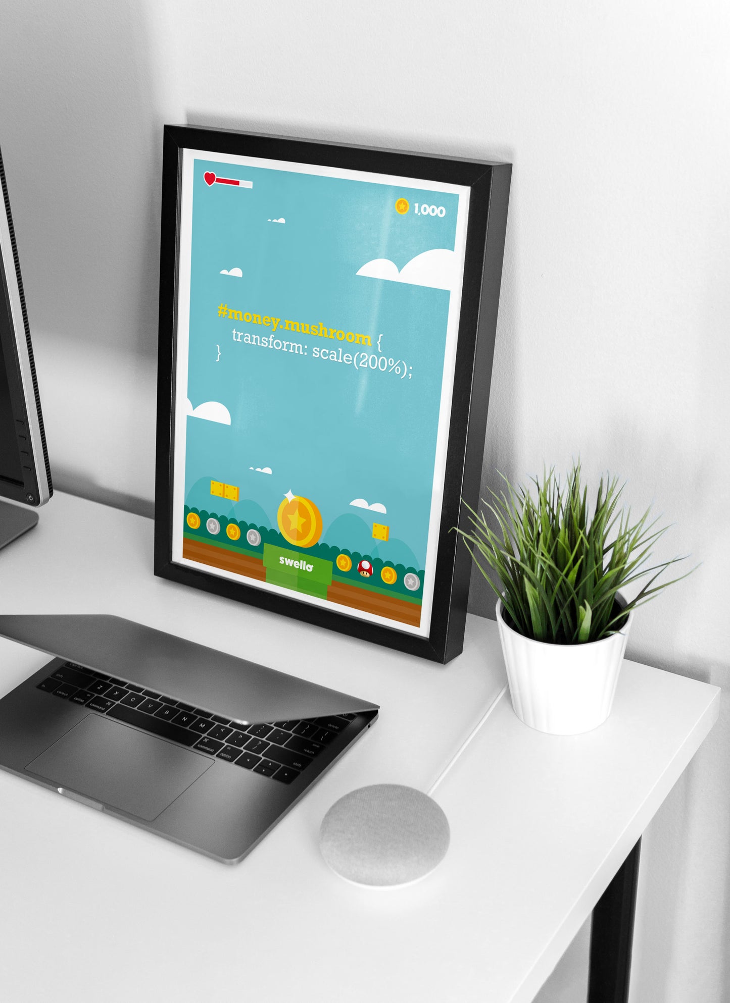 Affiche - #money.mushroom