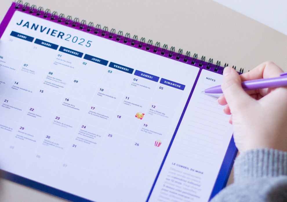 Calendrier des Marronniers 2025 ✨