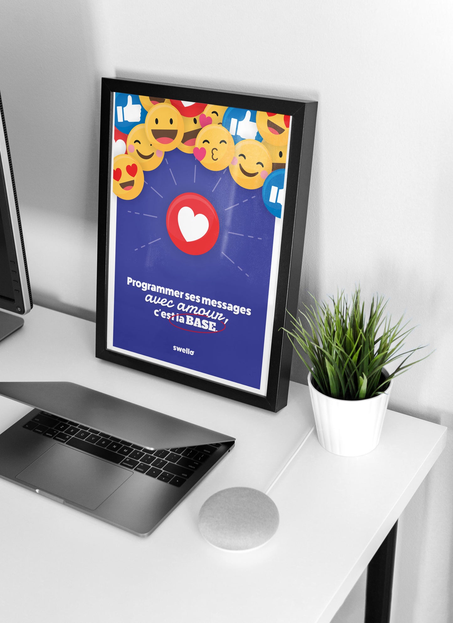 Affiche - Programmer ses Posts avec amour